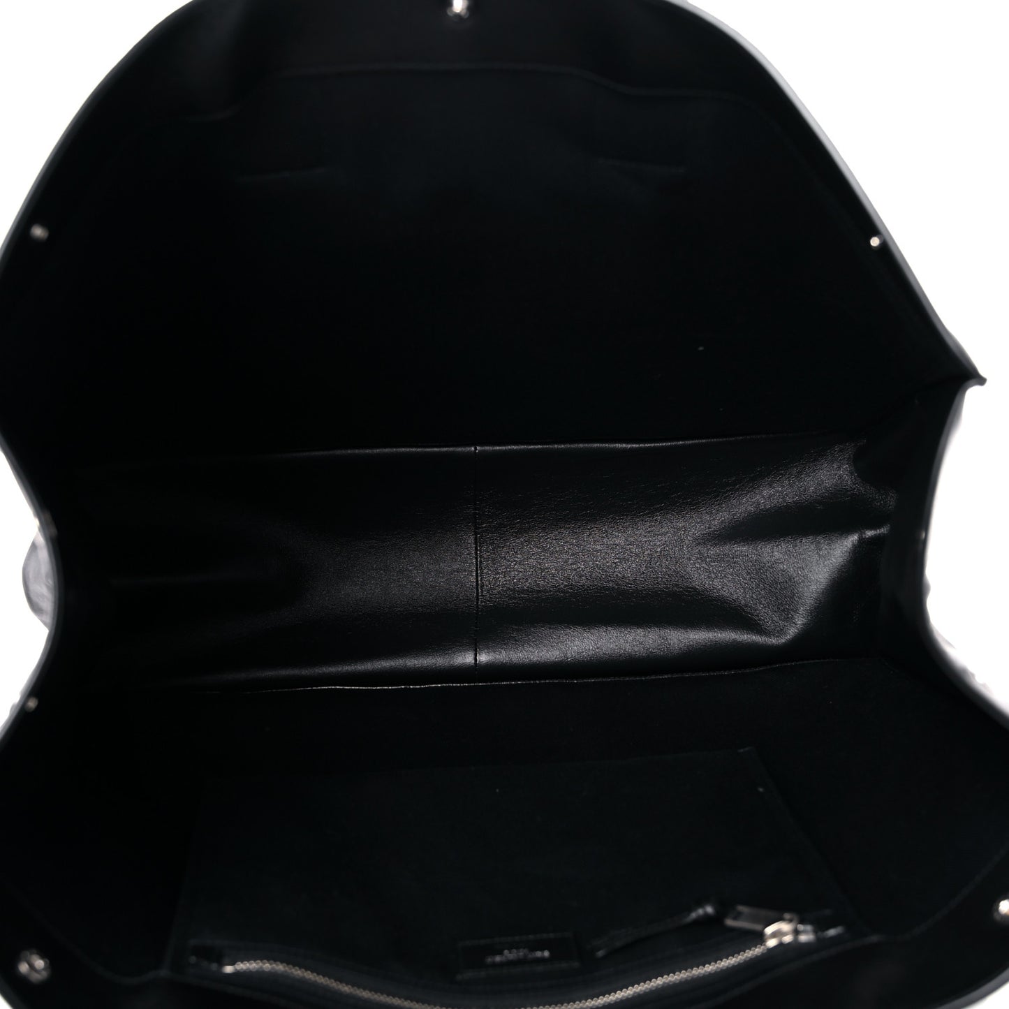Vitello Rive Gauche Large Tote Black