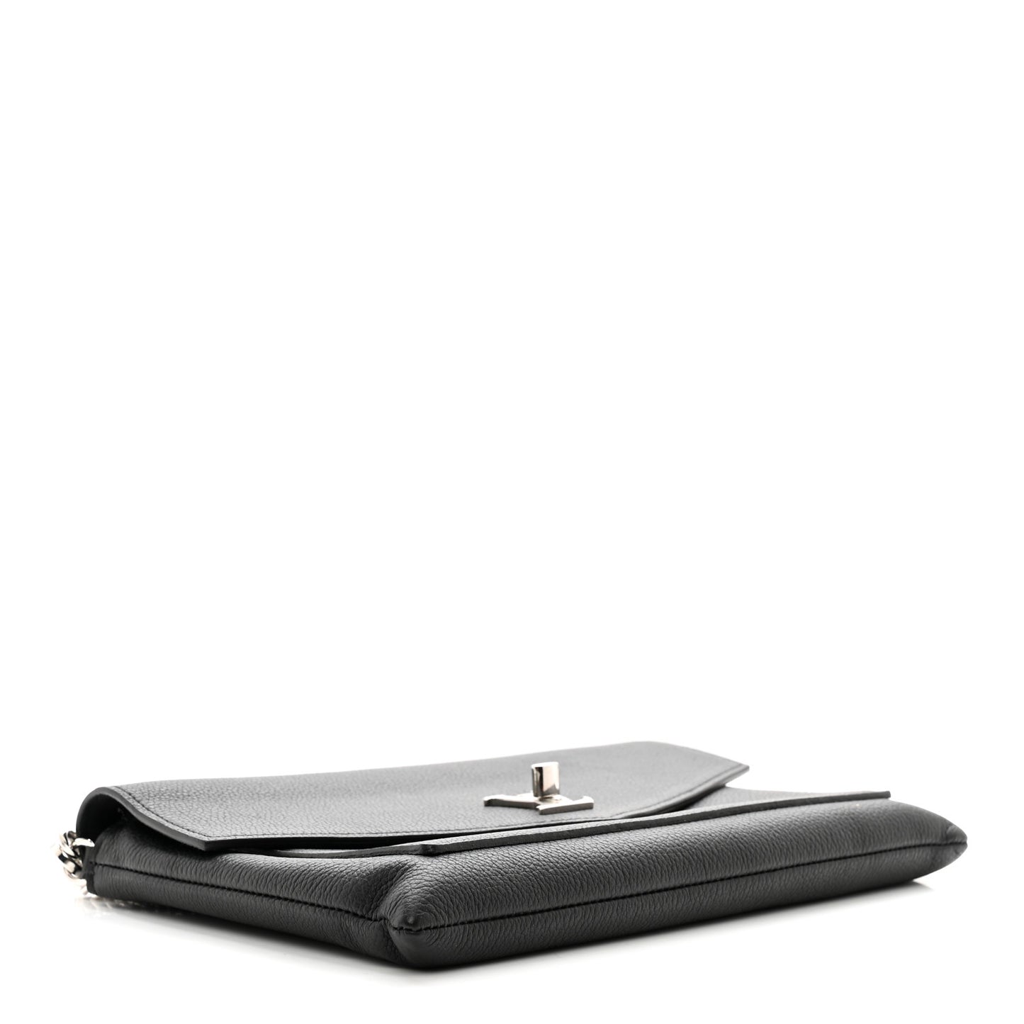 Soft Calfskin My Lockme Pochette Black