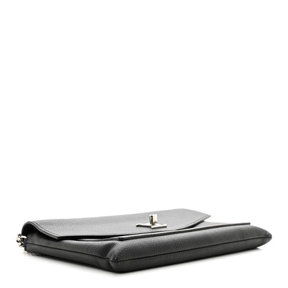 Louis Vuitton Soft Calfskin My Lockme Pochette Black 4 of 9