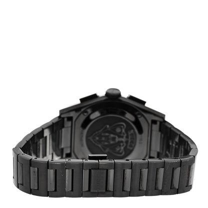 Gucci Stainless Steel 44mm Pantheon Chronograph Quartz Watch Black 3 of 4