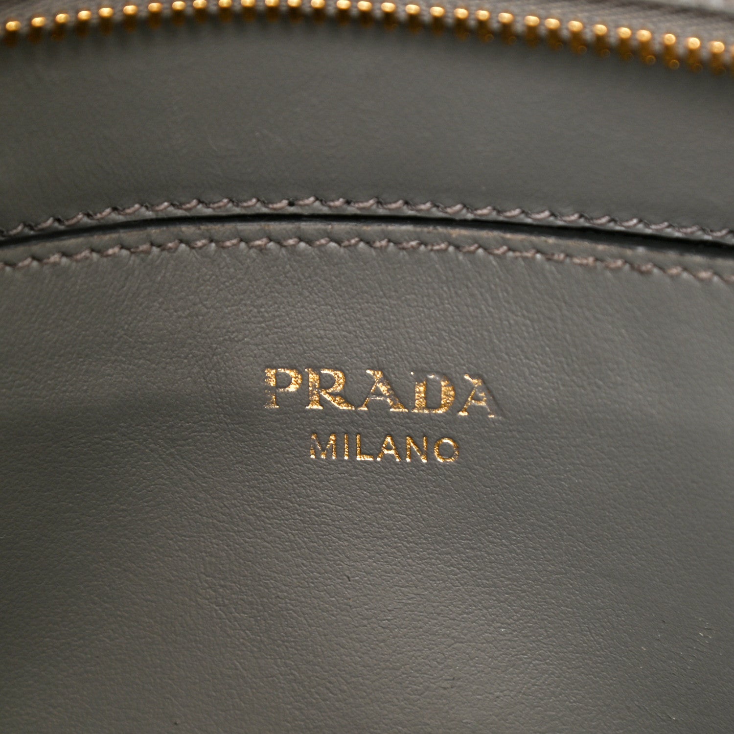 Prada Saffiano Soft Calfskin Small Zippered Tote Marmo 6 of 12