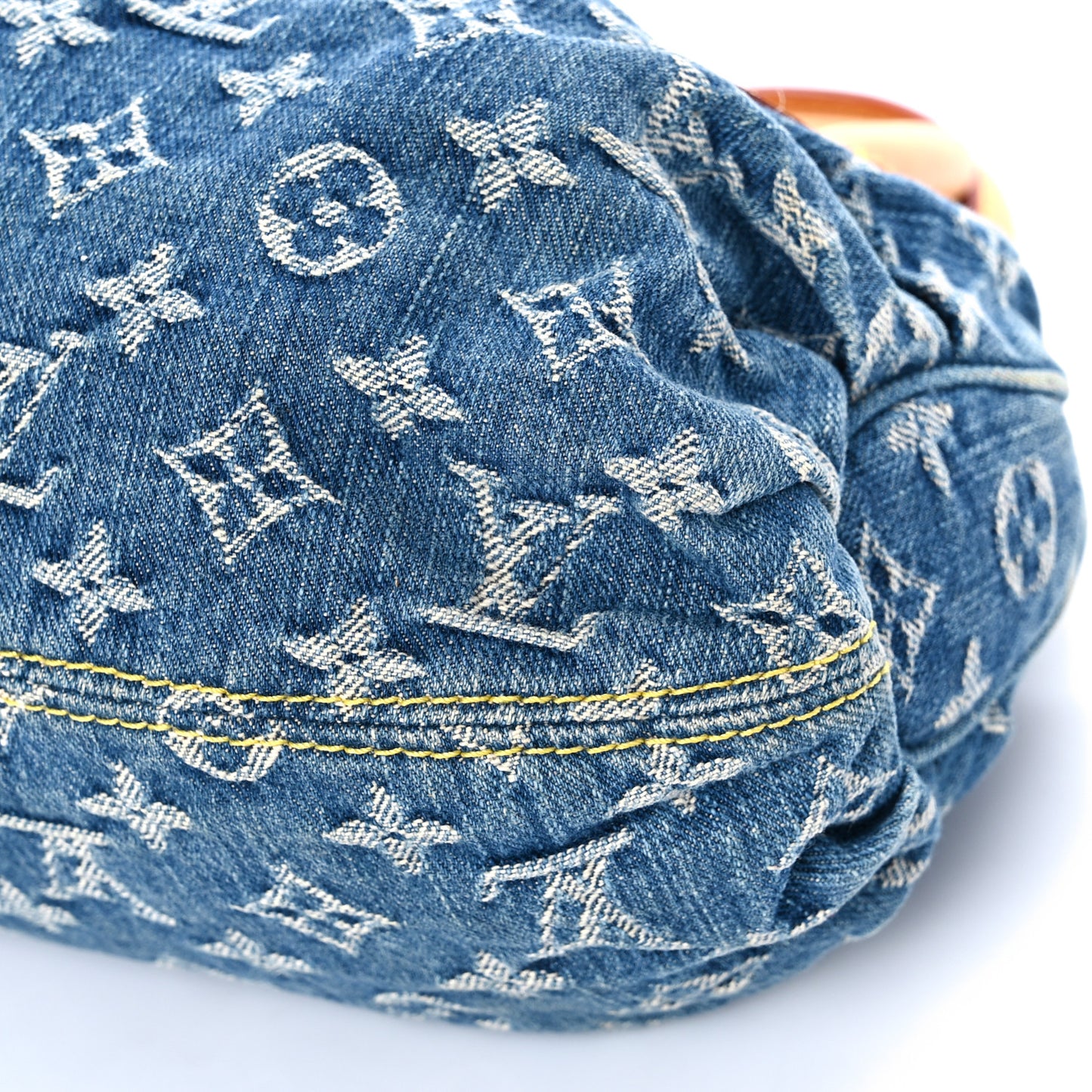 Monogram Denim Pleaty Blue