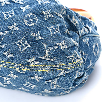 Louis Vuitton Monogram Denim Pleaty Blue 7 of 7