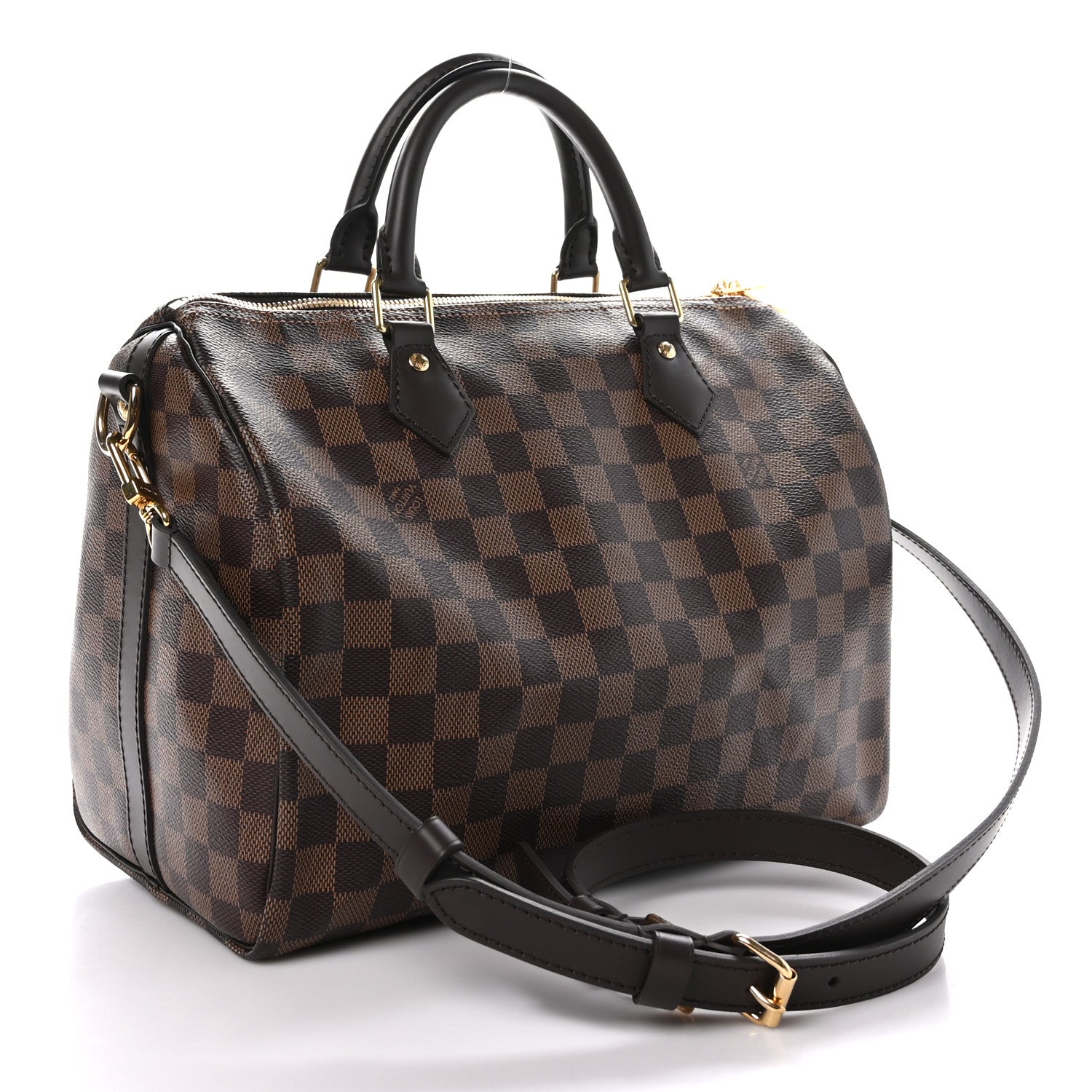 Louis Vuitton Damier Ebene Speedy Bandouliere 30 3 of 11