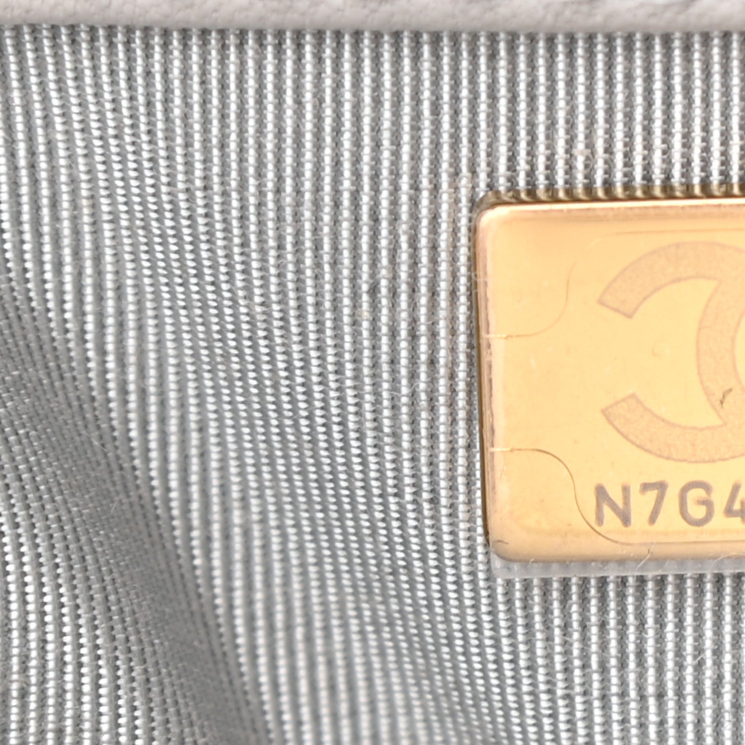 Chanel Lambskin Quilted Medium Chanel 19 Flap Grey 7 of 9