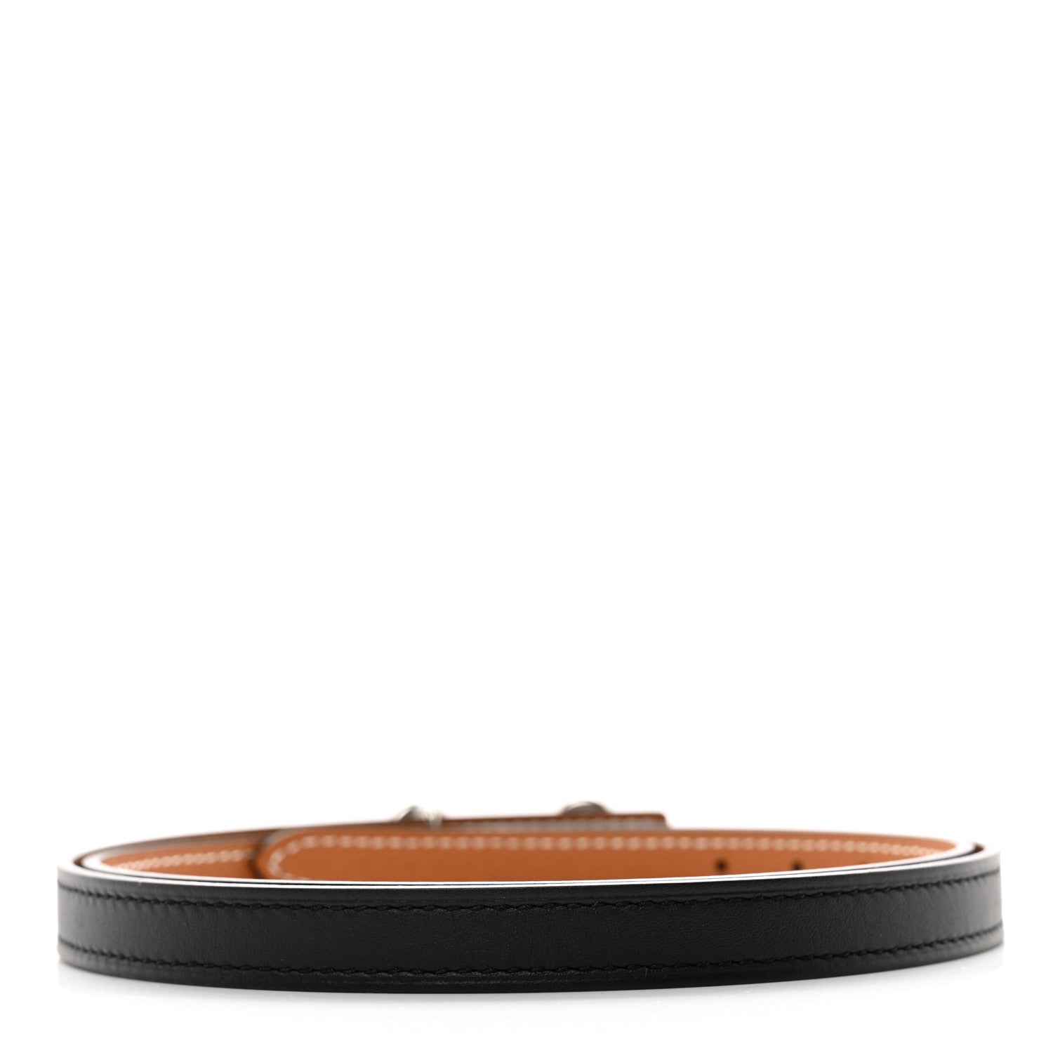 Hermes Epsom Swift 24mm Heritage Belt 80 32 Black Gold 2 of 6