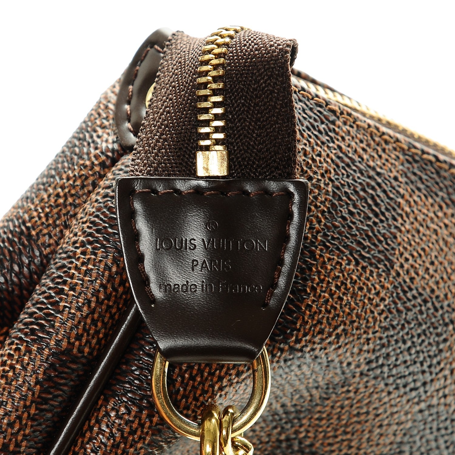 Louis Vuitton Damier Ebene Eva Clutch 5 of 6