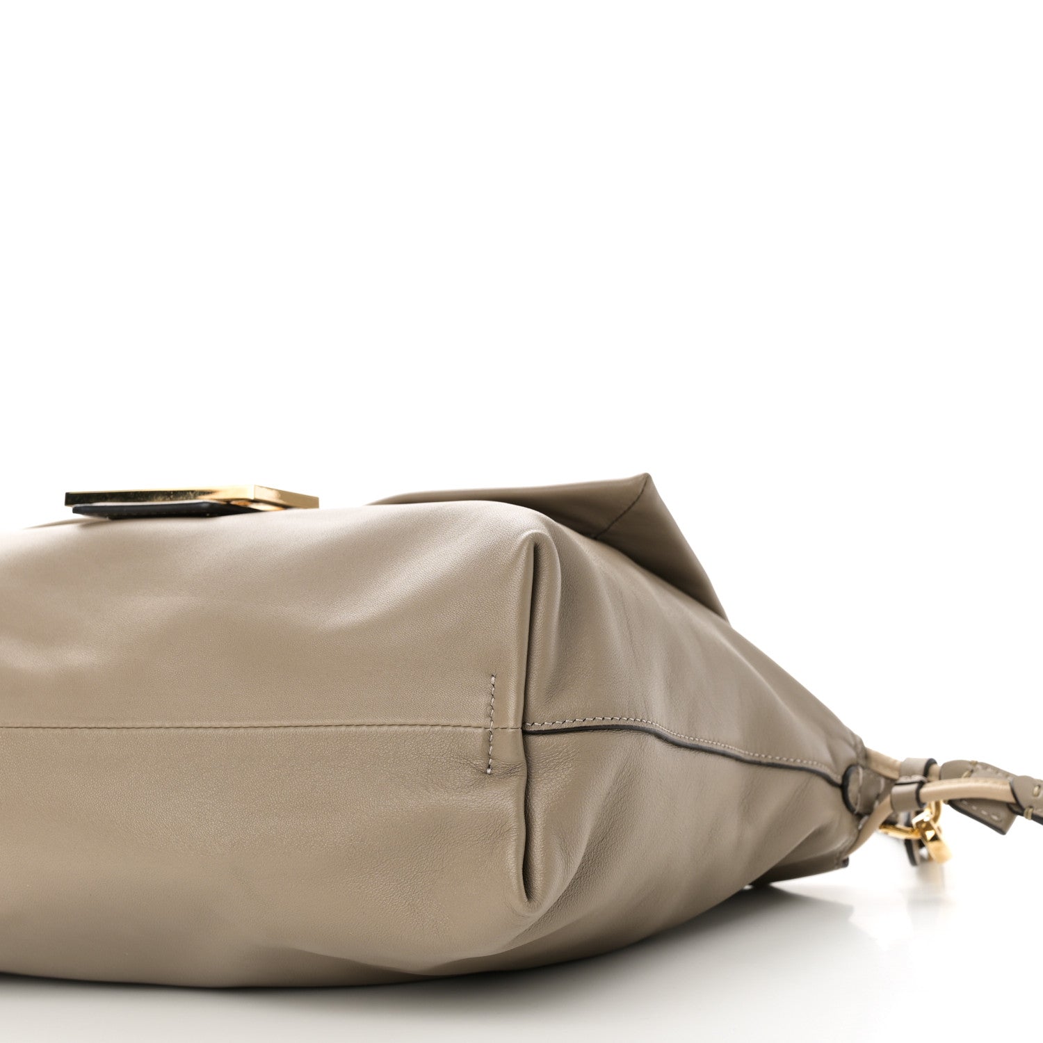 Fendi Nappa Large Mamma Baguette Tortora 10 of 10