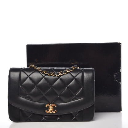 Chanel Lambskin Quilted Small Single Flap Black 9 of 9