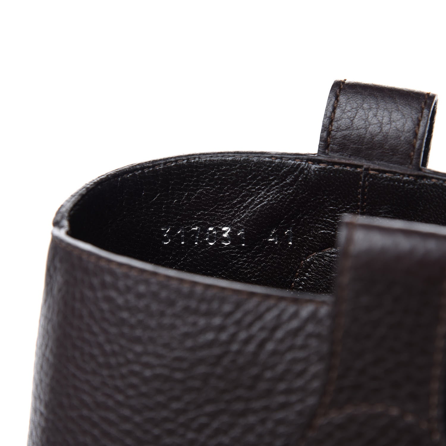 Gucci Cellarius Soft Calfskin Riding Boots 41 Dark Brown 8 of 9