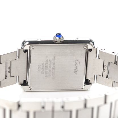 Cartier Stainless Steel 24mm Tank Solo Quartz Watch 4 of 6