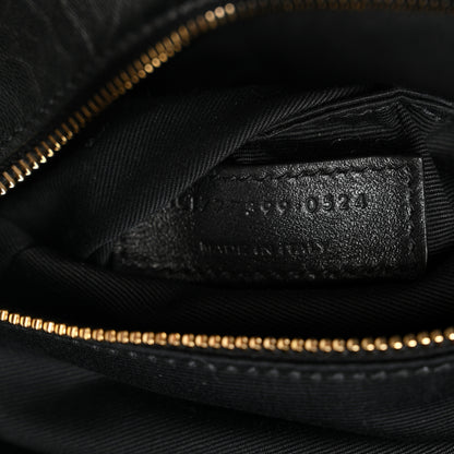 Saint Laurent Grained Lambskin Large Calypso Black 7 of 11