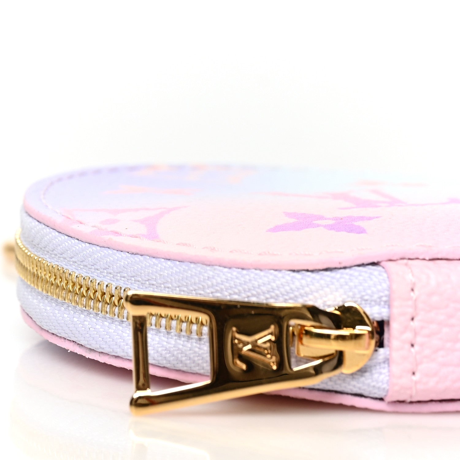 Louis Vuitton Monogram Spring In The City Papillon BB Round Coin Purse Sunrise Pastel 8 of 9
