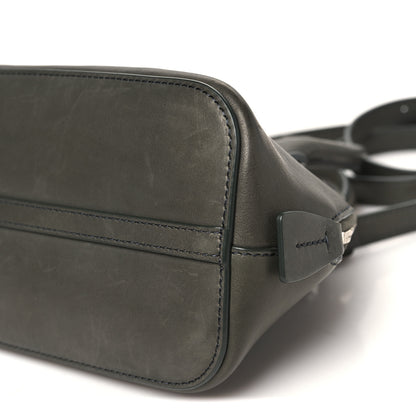 The Row Saddle Calfskin Mini Devon Bag Koala Grey 9 of 9
