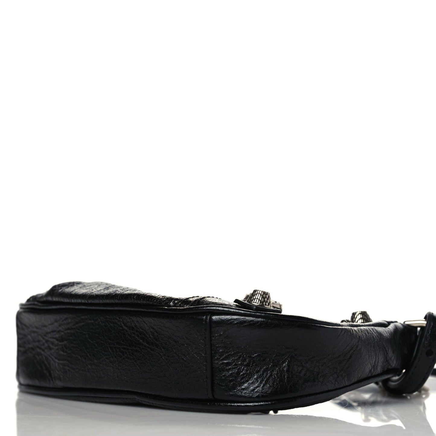 Agneau Arena Le Cagole Mini Purse With Chain Black