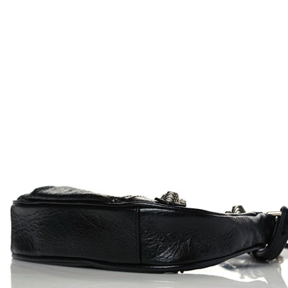Balenciaga Agneau Arena Le Cagole Mini Purse With Chain Black 7 of 10