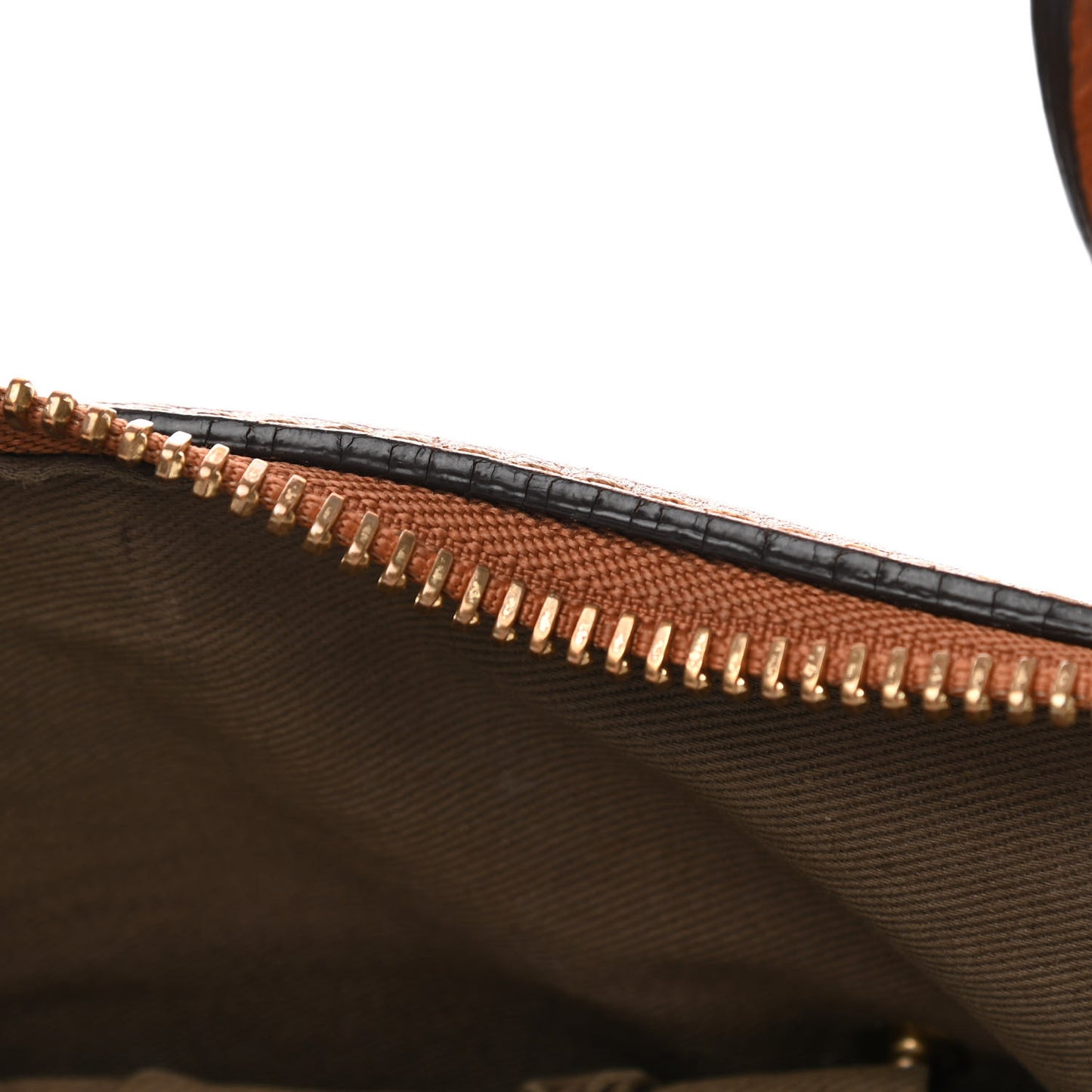 Calfskin Large Marcie Satchel Tan