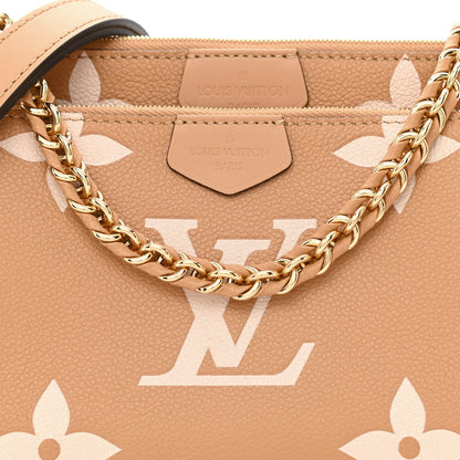 Louis Vuitton Empreinte Monogram Giant Multi Pochette Accessories Arizona Creme 8 of 11