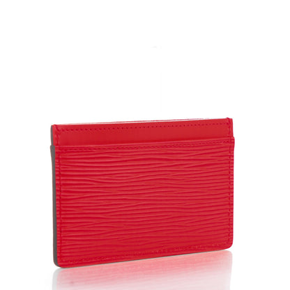 Louis Vuitton Epi Card Holder Coquelicot 3 of 7