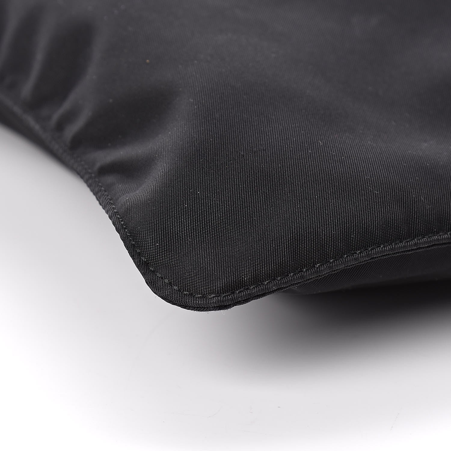 Prada Nylon Vela Small Flat Messenger Bag Black 5 of 10