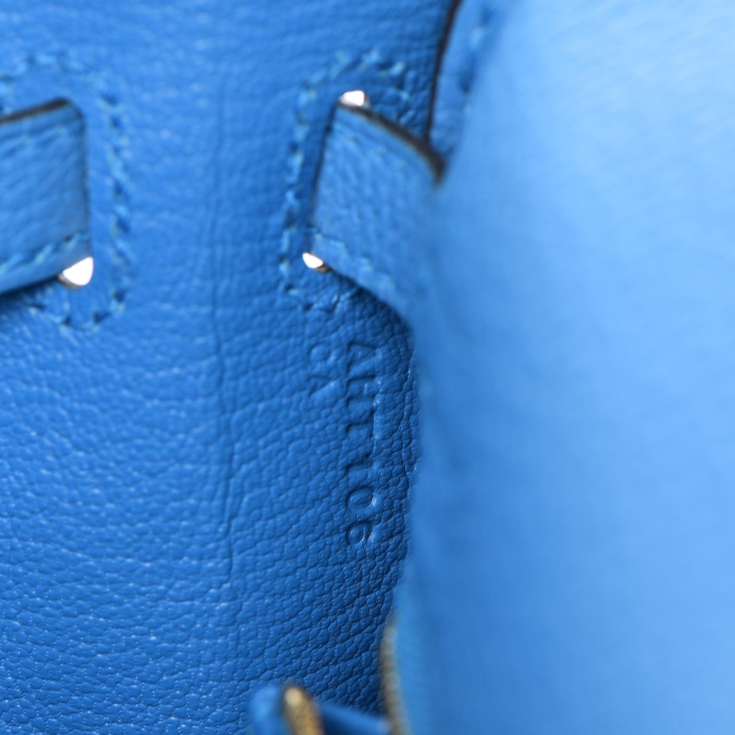 Hermes Togo Kelly Retourne 25 Bleu Zanzibar 12 of 30