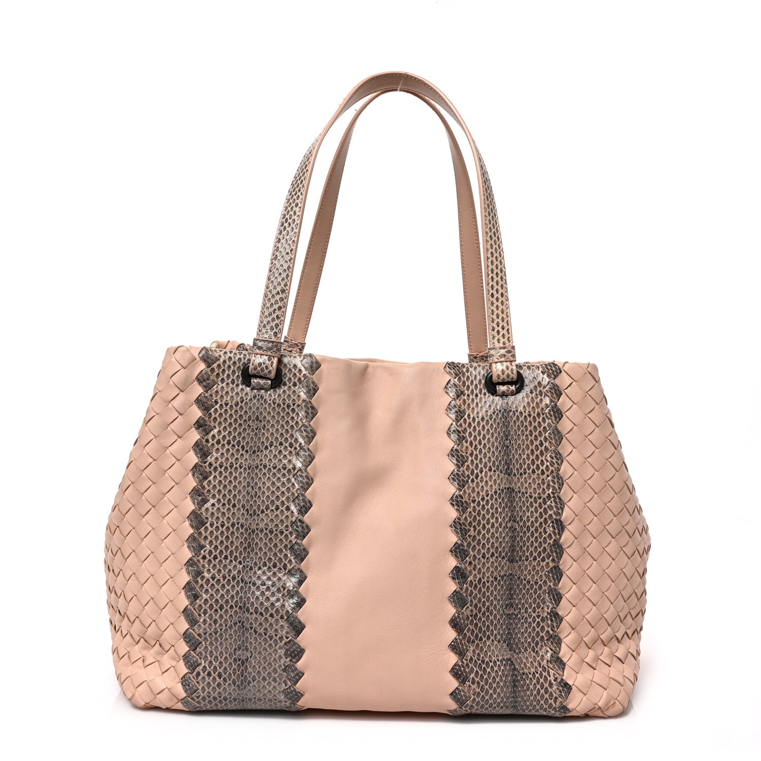 Bottega Veneta Nappa Intrecciato Ayers Medium Tote Beige 1 of 8