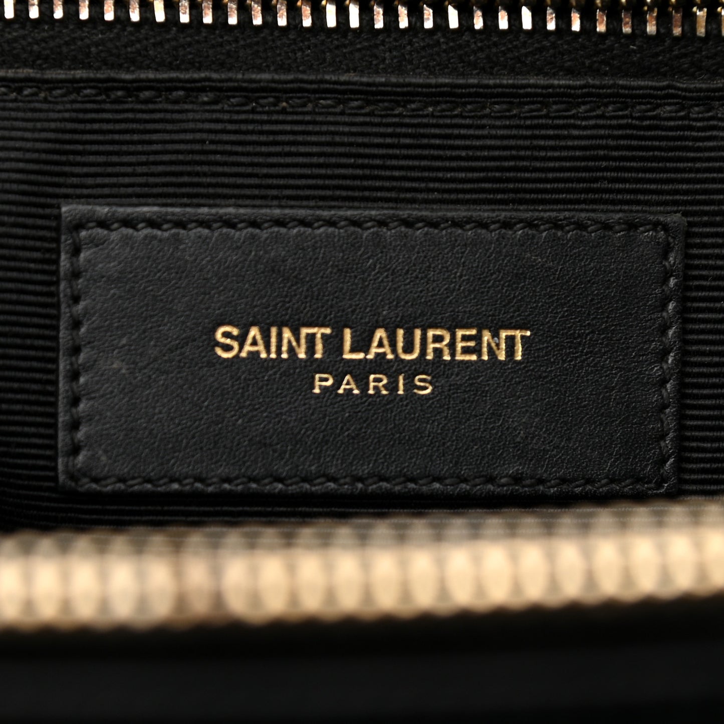 Soft Calfskin Monogram Cassandre Shopper Black