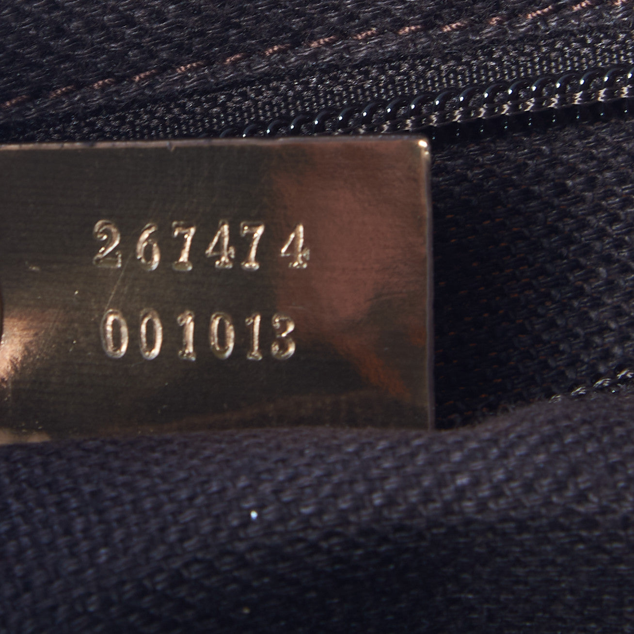Metallic Monogram Canvas Tote Pink Gold