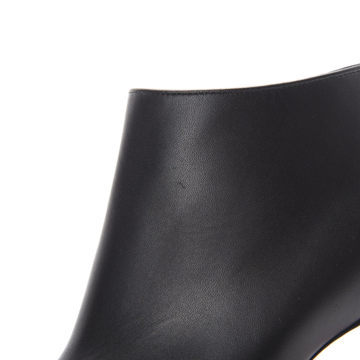 Calfskin Belle 85 Ankle Boots 35 Black