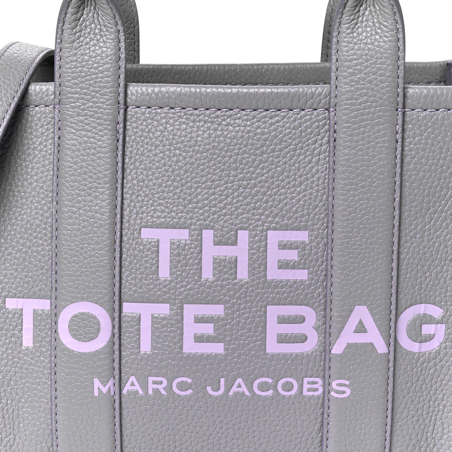 Marc Jacobs Grained Calfskin Small The Tote Bag Lavender 10 of 12