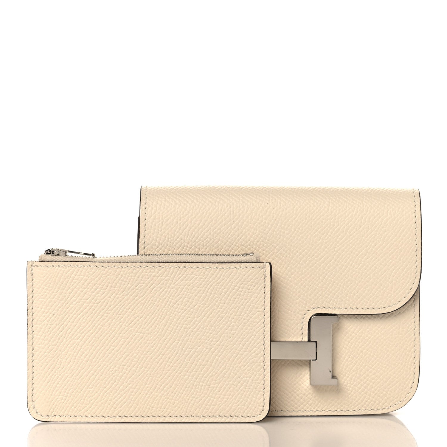 Hermes Epsom Constance Slim Wallet Nata 3 of 10