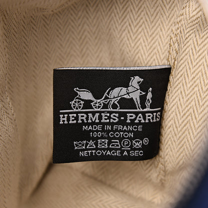Hermes Canvas Small Bride-A-Brac Pouch Marine 5 of 11