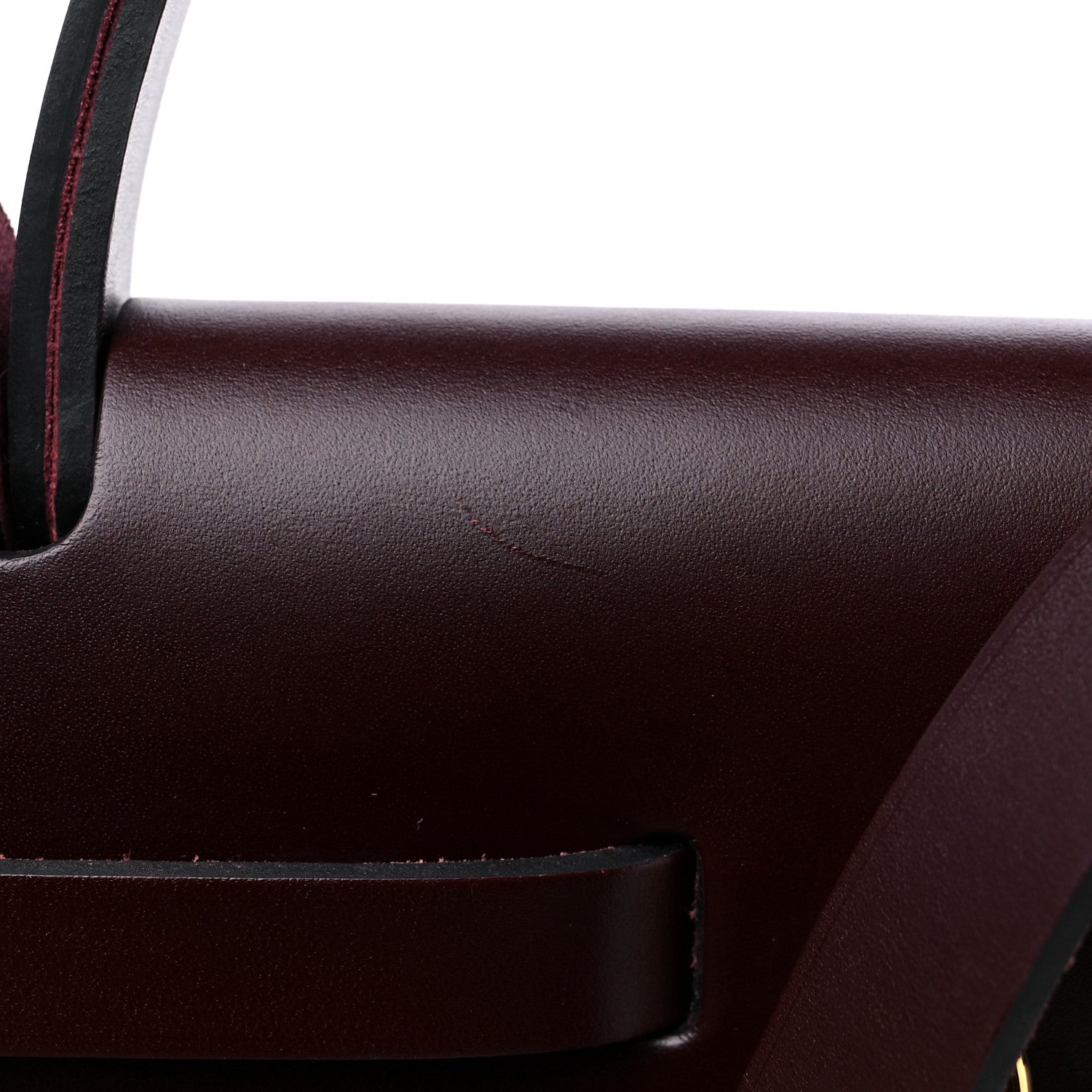 Hermes Military Toile Vache Hunter Herbag Zip Retourne 31 PM Beton Rouge Sellier 11 of 11