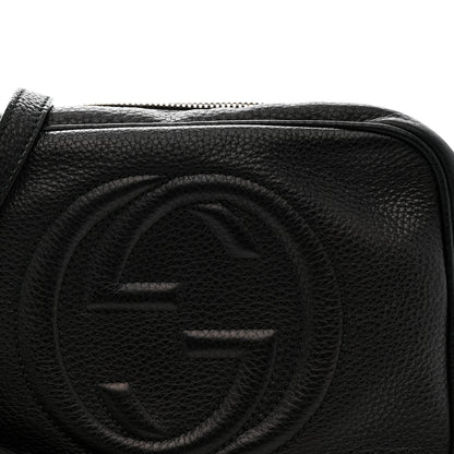 Gucci Pebbled Calfskin Small Soho Disco Bag Black 8 of 14