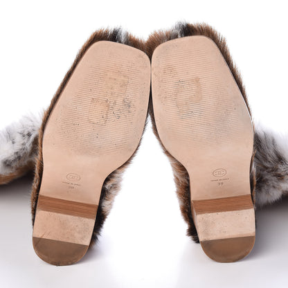 Chanel Fantasy Fur Boots 39 Brown 7 of 10