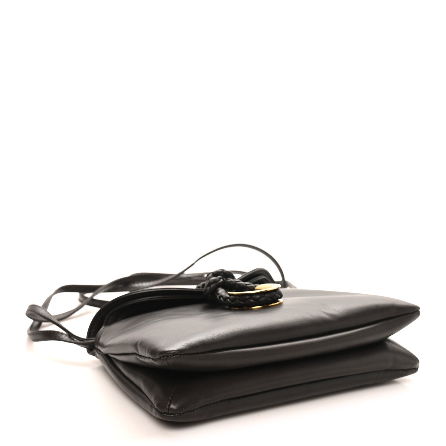 Bottega Veneta Smooth Calfskin Liberta Shoulder Bag Fondant