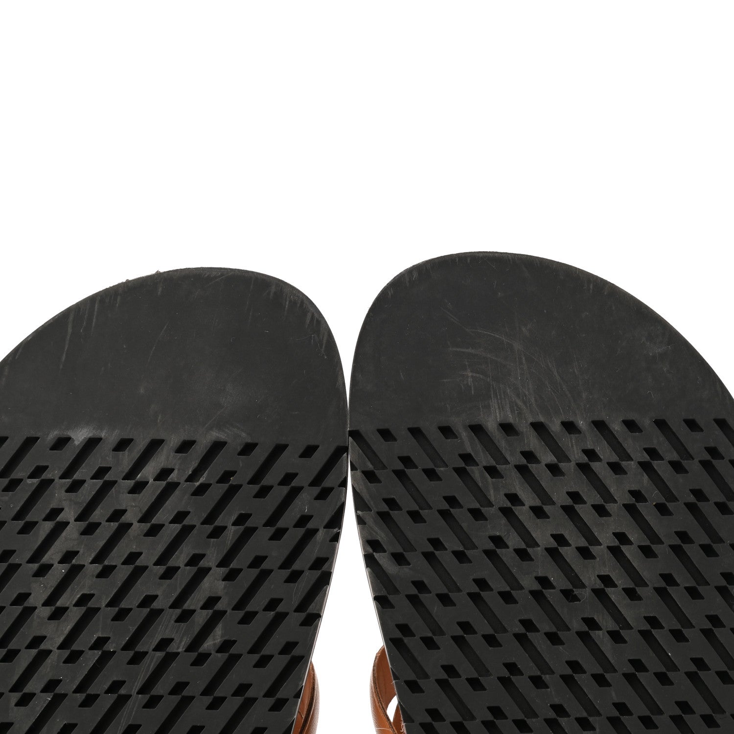Hermes Nappa Extra Sandals 37 Naturel 9 of 11