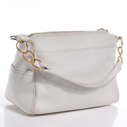 Chanel Caviar CC Hobo White 3 of 7