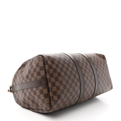 Louis Vuitton Damier Ebene Keepall Bandouliere 45 3 of 23