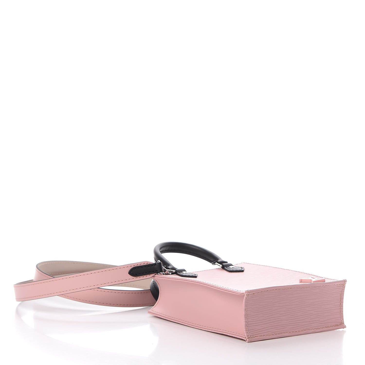 Louis Vuitton Epi Petit Sac Plat Rose Ballerine 4 of 12