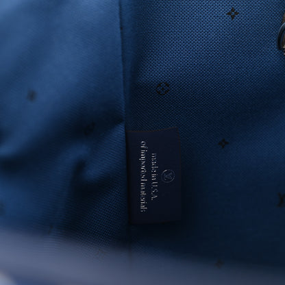 Louis Vuitton Monogram Escale Neverfull MM Blue 8 of 12