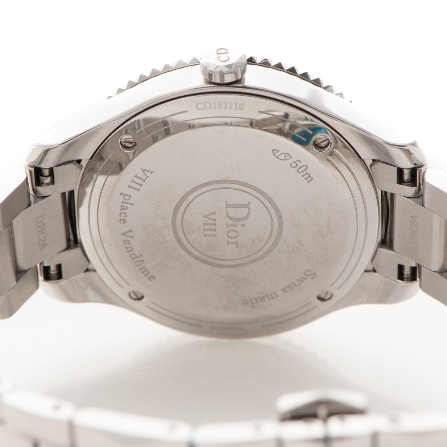 Christian Dior Stainless Steel Mother of Pearl 32mm Dior VIII Montaigne Quartz Watch 5 of 7