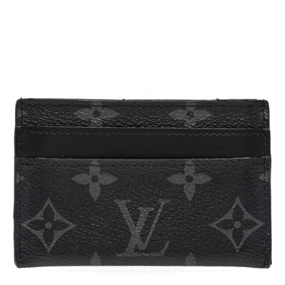 Louis Vuitton Monogram Eclipse Porte-Cartes Double Card Holder 1 of 6