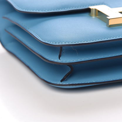 Hermes Swift Constance 18 Bleu Du Nord 19 of 21