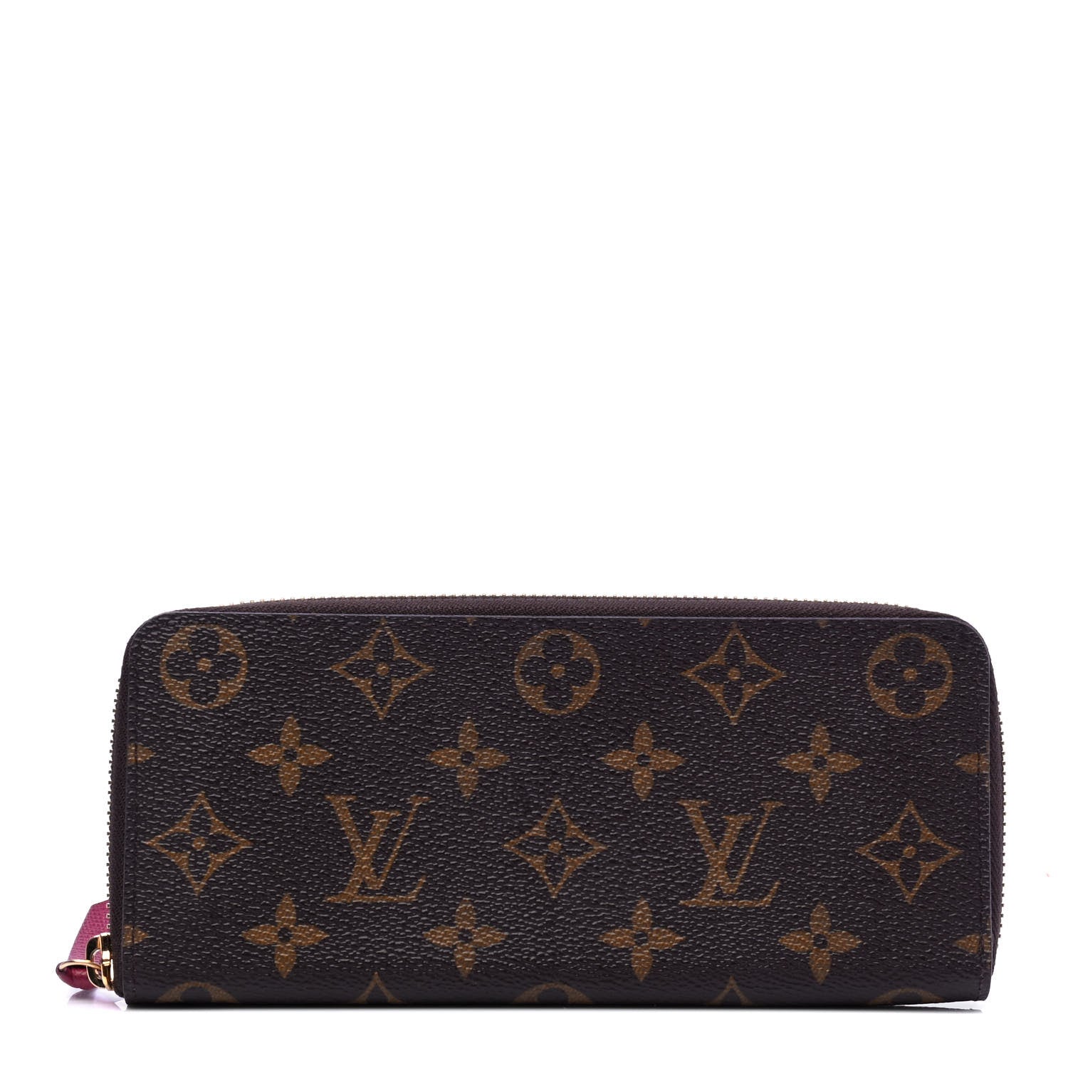 Louis Vuitton Monogram Clemence Wallet Fuchsia 1 of 4