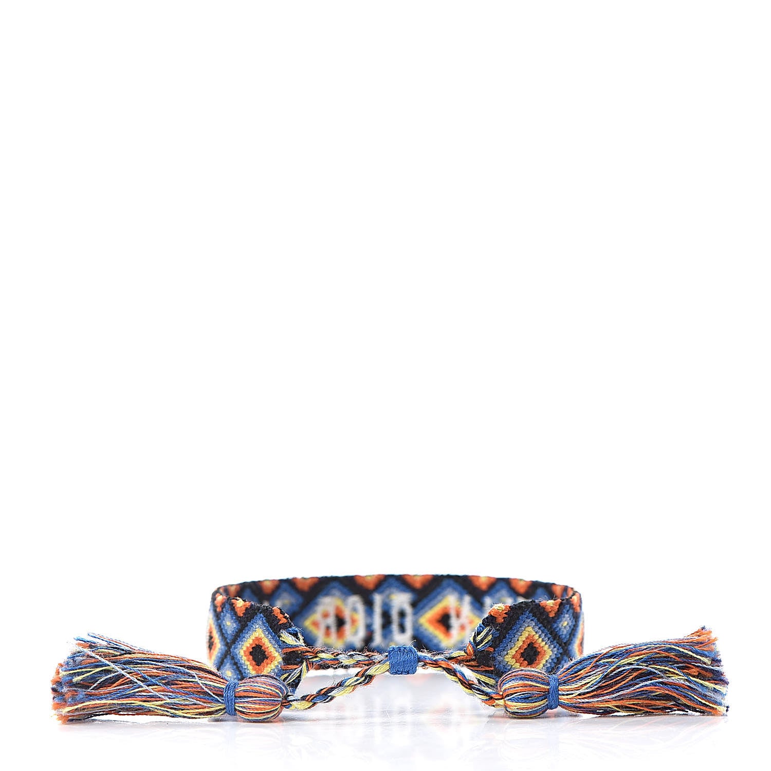 Christian Dior Woven Cotton J'Adior Friendship Bracelet 3 of 4