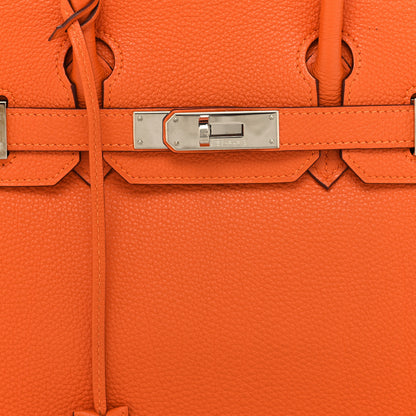 Hermes Togo Birkin 30 Orange 8 of 14