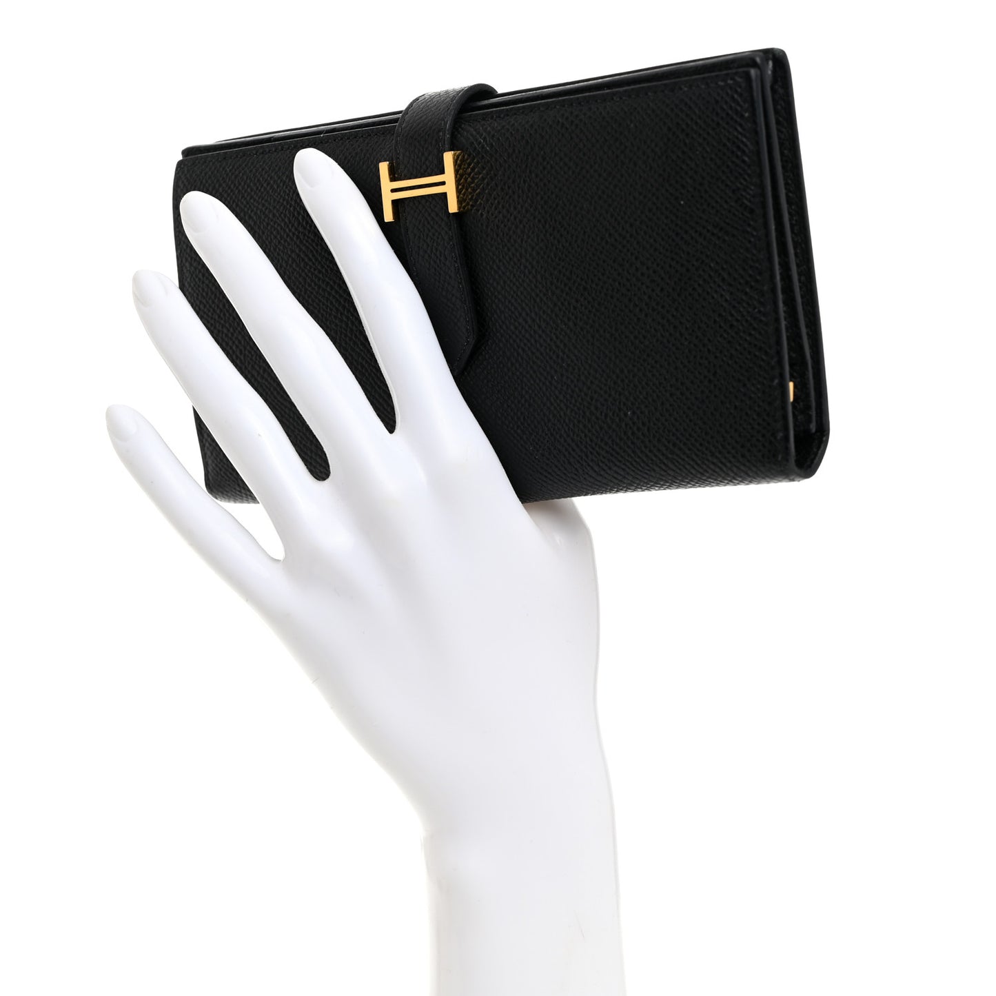 Epsom Bearn Gusset Wallet Black