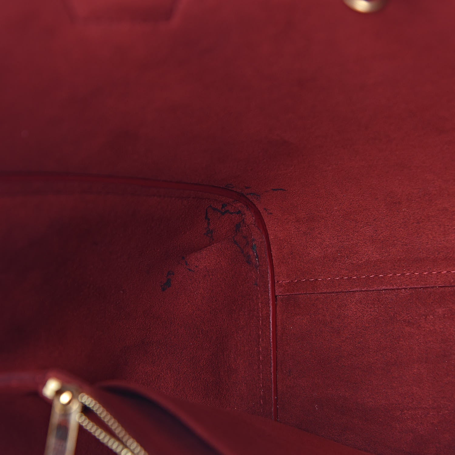 Louis Vuitton Calfskin Monogram Kimono Tote Cherry 10 of 13