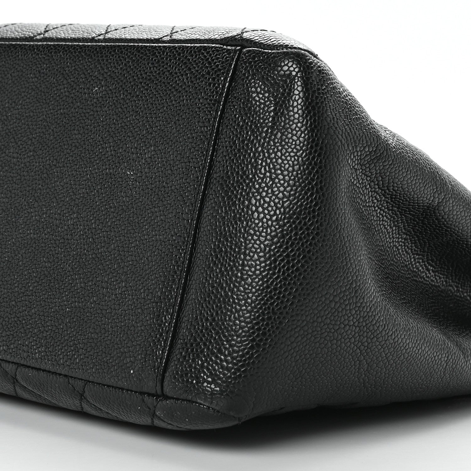 Chanel Caviar Quilted Grand Shopping Tote GST Black 9 of 10